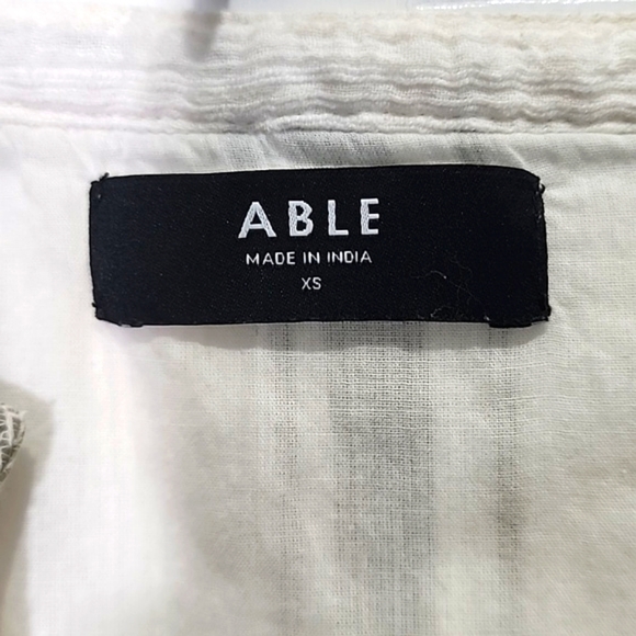 Able 100% cotton Caralyn midi dress size XS - Picture 4 of 6